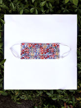Load image into Gallery viewer, Cotton & Silk fabric face mask - ready to ship