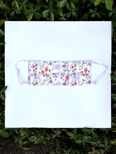 Load image into Gallery viewer, Cotton & Silk fabric face mask - ready to ship