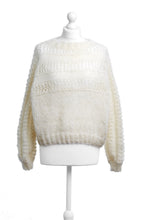Load image into Gallery viewer, Mixed Wool Handknit Sweater - One-of-a-kind