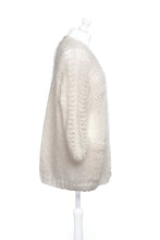 Load image into Gallery viewer, Mixed Wool Handknit Cardigan - One-of-a-kind