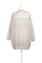 Load image into Gallery viewer, Mixed Wool Handknit Cardigan - One-of-a-kind