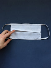 Load image into Gallery viewer, Fabric face mask - blue collection - ready to ship