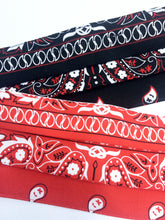 Load image into Gallery viewer, Cotton face mask Bandana print - ready to ship