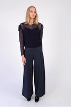 Load image into Gallery viewer, Wool blend Wide-Leg Pants