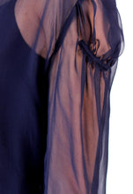 Load image into Gallery viewer, Silk Chiffon Blouse with separate top