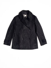 Load image into Gallery viewer, Gender-neutral Anthracite Kobe pea-coat