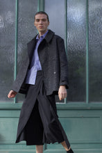 Load image into Gallery viewer, Gender-neutral Anthracite Kobe pea-coat