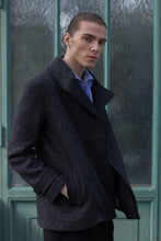 Load image into Gallery viewer, Gender-neutral Anthracite Kobe pea-coat
