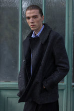 Load image into Gallery viewer, Gender-neutral Anthracite Kobe pea-coat