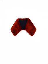 Load image into Gallery viewer, Faux Fur Red Collar - One-of-a-kind