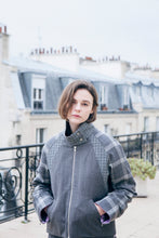 Load image into Gallery viewer, Grey Jacket in mixed wool  - One-of-a-kind