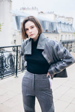 Load image into Gallery viewer, Grey Jacket in mixed wool  - One-of-a-kind