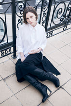 Load image into Gallery viewer, Nobu Cotton Oversized Shirt - White