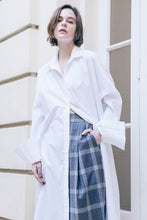 Load image into Gallery viewer, Checkered High waist Wide-leg pants - One-of-a-kind