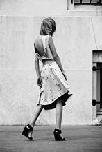 Load image into Gallery viewer, Linen burn-out Skirt