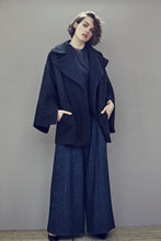 Load image into Gallery viewer, Wool blend Wide-Leg Pants