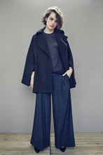Load image into Gallery viewer, Wool blend Wide-Leg Pants