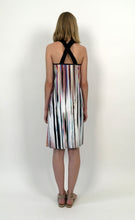 Load image into Gallery viewer, Multicolored Glitch Stripped Cotton Sundress