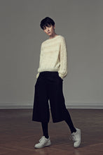 Load image into Gallery viewer, Mixed Wool Handknit Sweater - One-of-a-kind