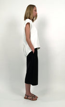 Load image into Gallery viewer, Off-White Cotton Jersey Quilted Top