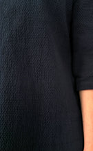 Load image into Gallery viewer, Cotton Piqué Navy Dress