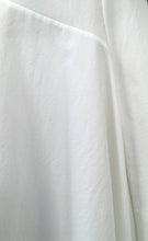 Load image into Gallery viewer, White Mixed-Cotton Asymmetric Stretch Dress