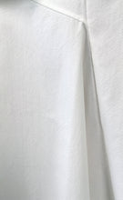 Load image into Gallery viewer, White Mixed-Cotton Asymmetric Stretch Skirt