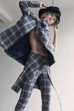 Load image into Gallery viewer, Fitted Checkered High waist pants - One-of-a-kind
