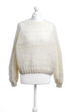 Load image into Gallery viewer, Mixed Wool Handknit Sweater - One-of-a-kind
