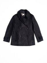 Load image into Gallery viewer, Gender-neutral Anthracite Kobe pea-coat
