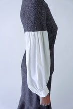 Load image into Gallery viewer, Wool blend lined Ruffled Skirt
