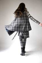 Load image into Gallery viewer, Virgin Wool Checkered Skirt - One-of-a-kind
