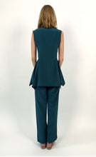 Load image into Gallery viewer, Teal Blue Silk Tunic Top
